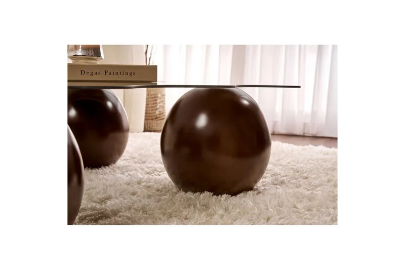 Sohvapöytä Nordure Elinville sohvapöytä 120 cm Ruskea - Huonekalut - Pöytä & ruokailuryhmä - Sohvapöytä