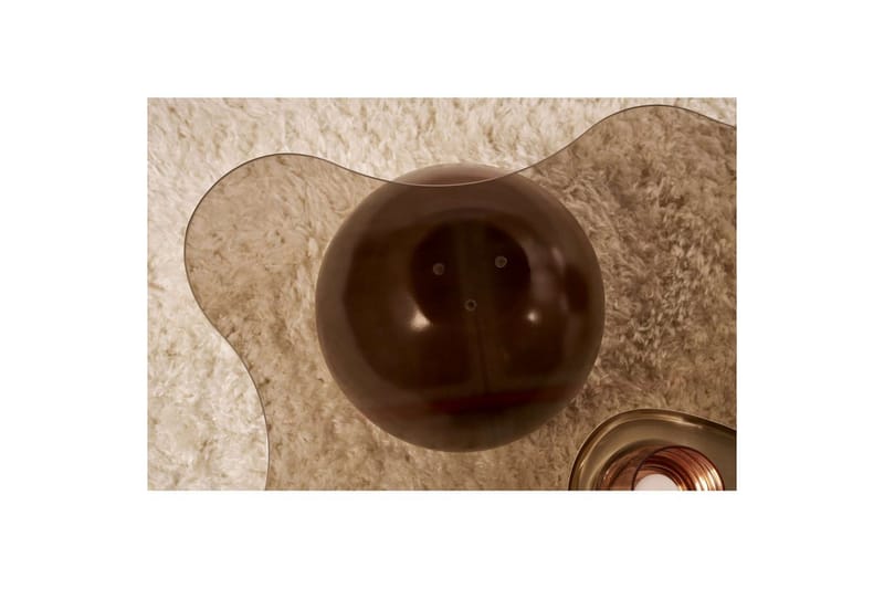 Sohvapöytä Nordure Elinville sohvapöytä 120 cm Tummanruskea - Huonekalut - Pöytä & ruokailuryhmä - Sohvapöytä