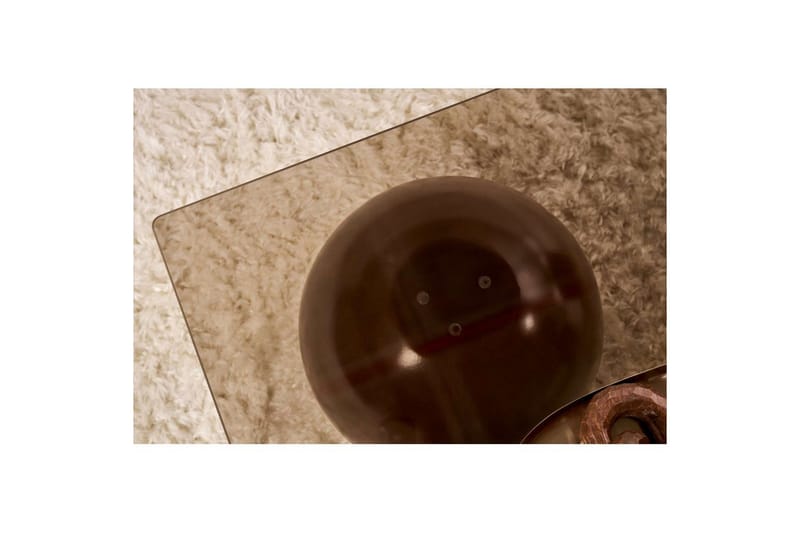 Sohvapöytä Nordure Koushik sohvapöytä 110 cm Hiekka,Suklaanruskea - Huonekalut - Pöytä & ruokailuryhmä - Sohvapöytä