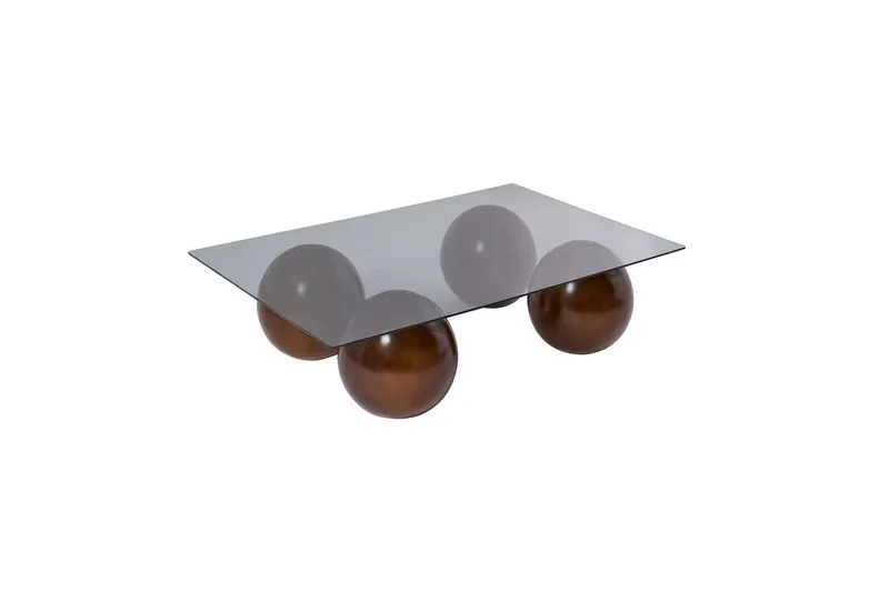 Sohvapöytä Nordure Koushik sohvapöytä 110 cm Hiekka,Vaaleanharmaa - Huonekalut - Pöytä & ruokailuryhmä - Sohvapöytä