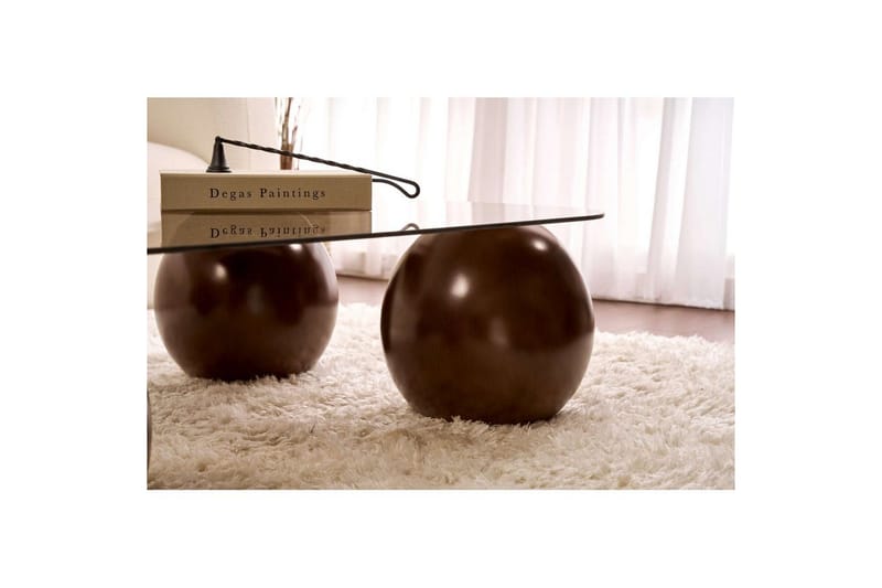 Sohvapöytä Nordure Maroulburg sohvapöytä 118 cm Harmaa,Ruskea - Huonekalut - Pöytä & ruokailuryhmä - Sohvapöytä