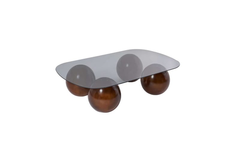 Sohvapöytä Nordure Maroulburg sohvapöytä 118 cm Harmaa,Ruskea, undefined