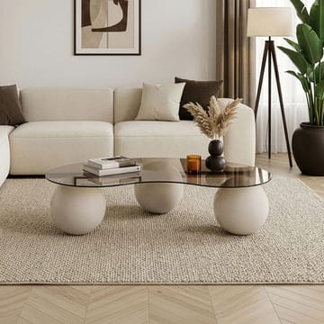 Sohvapöytä Nordure Sphere (120 x 30 x 70 cm) Cashmere-bronssi - Huonekalut - Pöytä & ruokailuryhmä - Sohvapöytä