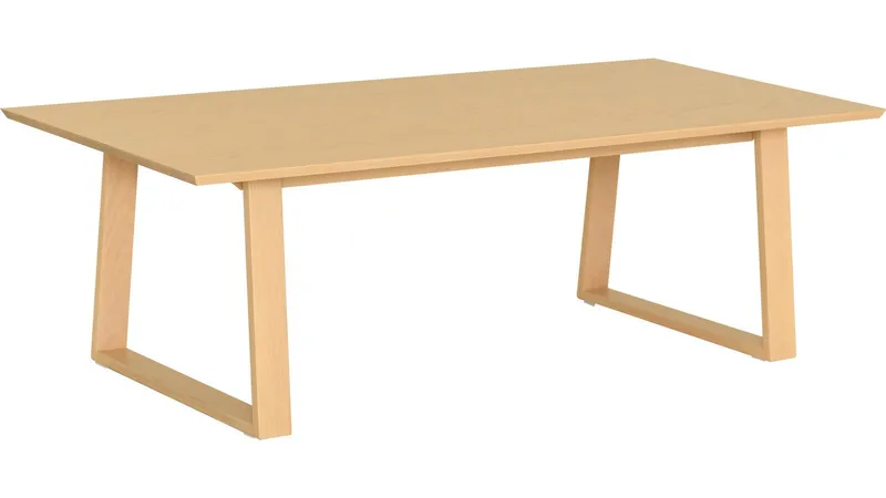 Sohvapöytä Norvik 140 cm, Valkaistu