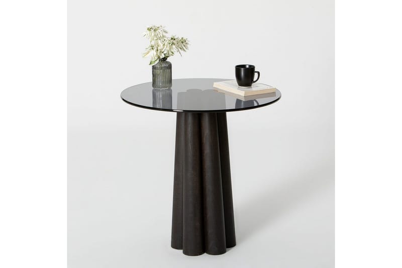 Sohvapöytä Novera Tummanharmaa / Musta - Tummanharmaa / Musta - Huonekalut - Pöytä & ruokailuryhmä - Sohvapöytä