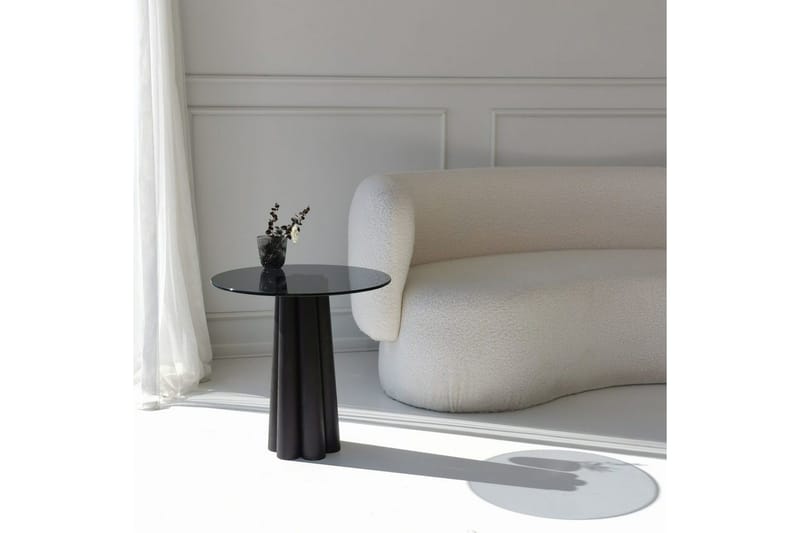 Sohvapöytä Novera Tummanharmaa / Musta - Tummanharmaa / Musta - Huonekalut - Pöytä & ruokailuryhmä - Sohvapöytä