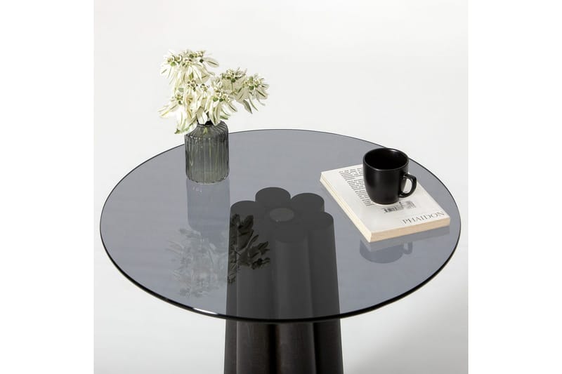 Sohvapöytä Novera Tummanharmaa / Musta - Tummanharmaa / Musta - Huonekalut - Pöytä & ruokailuryhmä - Sohvapöytä