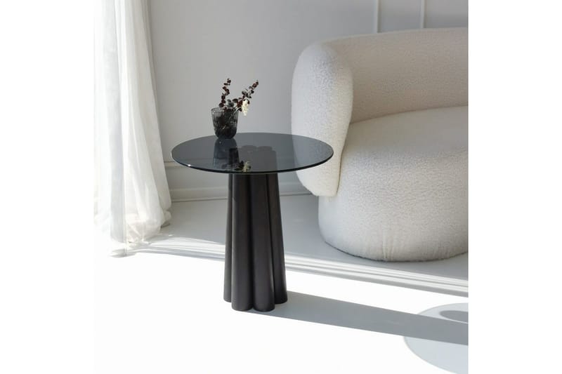 Sohvapöytä Novera Tummanharmaa / Musta - Tummanharmaa / Musta - Huonekalut - Pöytä & ruokailuryhmä - Sohvapöytä