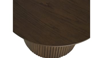 Sohvapöytä Odmark 60 cm - Ruskeaksi lakattu tammi - Huonekalut - Pöytä & ruokailuryhmä - Sohvapöytä