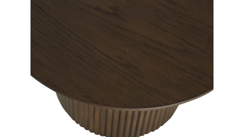 Sohvapöytä Odmark 60 cm - Ruskeaksi lakattu tammi - Huonekalut - Pöytä & ruokailuryhmä - Sohvapöytä