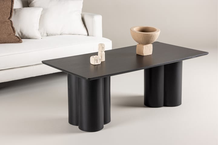 Olivero Sohvapöytä 120x60 cm Musta - VIND - Sohvapöytä