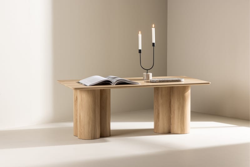 Sohvapöytä Olivia 60x123 cm - Luonnonväri - Huonekalut - Pöytä & ruokailuryhmä - Sohvapöytä