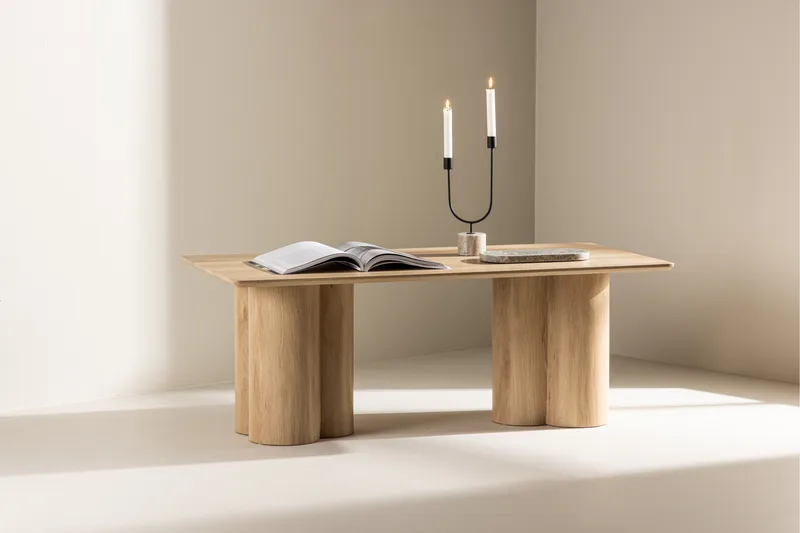 Sohvapöytä Olivia 60x123 cm - Luonnonväri - Huonekalut - Pöytä & ruokailuryhmä - Sohvapöytä