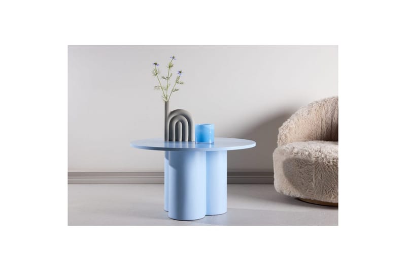 Sohvapöytä Olivia - Sininen, 80x45 - Huonekalut - Pöytä & ruokailuryhmä - Sohvapöytä