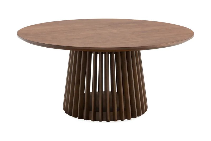 Peyra pyöreä sohvapöytä 86 cm, Pähkinäpuu