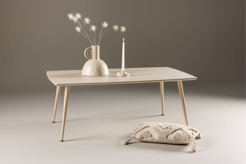 Plaza Sohvapöytä 120x70 cm - Whitewash - Huonekalut - Pöytä & ruokailuryhmä - Sohvapöytä