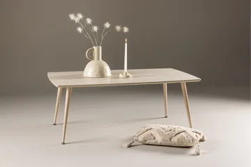 Plaza Sohvapöytä 120x70 cm - Whitewash - Huonekalut - Pöytä & ruokailuryhmä - Sohvapöytä