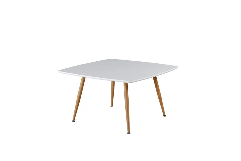 Plaza Sohvapöytä 80x80 cm - Valkoinen - Huonekalut - Pöytä & ruokailuryhmä - Sohvapöytä