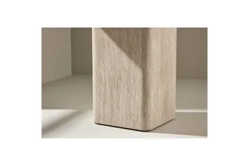 Sohvapöytä Qvart - beige, 50x50x56 - Huonekalut - Pöytä & ruokailuryhmä - Sohvapöytä