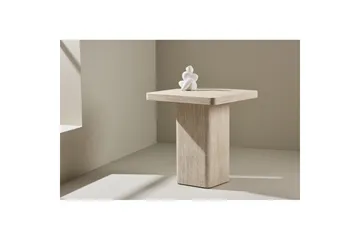 Sohvapöytä Qvart - beige, 50x50x56 - Huonekalut - Pöytä & ruokailuryhmä - Sohvapöytä