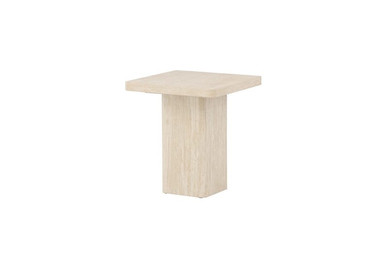 Sohvapöytä Qvart, beige, 50x50x56
