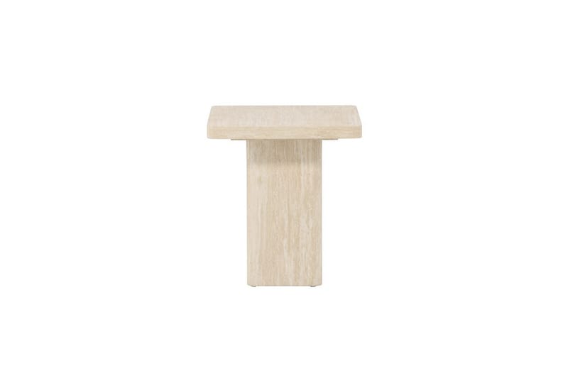 Sohvapöytä Qvart - beige, 50x50x56 - Huonekalut - Pöytä & ruokailuryhmä - Sohvapöytä