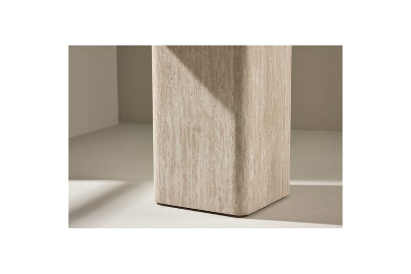 Sohvapöytä Qvart - beige, 50x50x56 - Huonekalut - Pöytä & ruokailuryhmä - Sohvapöytä