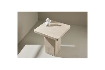 Sohvapöytä Qvart - beige, 50x50x56 - Huonekalut - Pöytä & ruokailuryhmä - Sohvapöytä