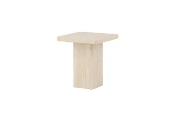 Sohvapöytä Qvart - beige, 50x50x56 - Huonekalut - Pöytä & ruokailuryhmä - Sohvapöytä