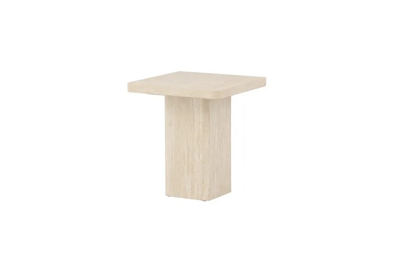 Sohvapöytä Qvart, beige, 50x50x56