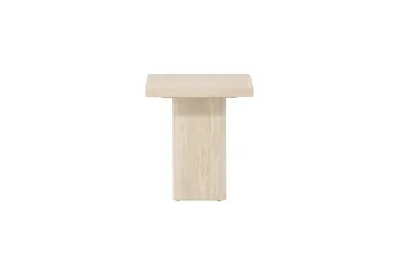 Sohvapöytä Qvart - beige, 50x50x56 - Huonekalut - Pöytä & ruokailuryhmä - Sohvapöytä