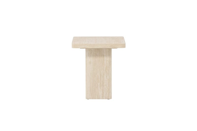 Sohvapöytä Qvart - beige, 50x50x56 - Huonekalut - Pöytä & ruokailuryhmä - Sohvapöytä