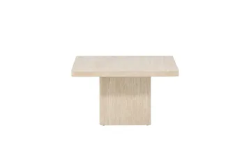 Sohvapöytä Qvart - beige, 80x80x46 - Huonekalut - Pöytä & ruokailuryhmä - Sohvapöytä