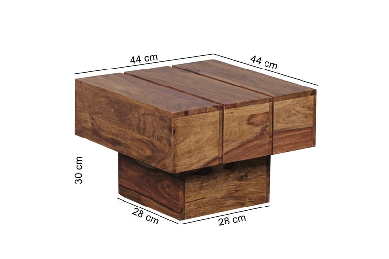 Rinaldi sohvapöytä 44 cm - Massiivipuu - Huonekalut - Pöytä & ruokailuryhmä - Sohvapöytä