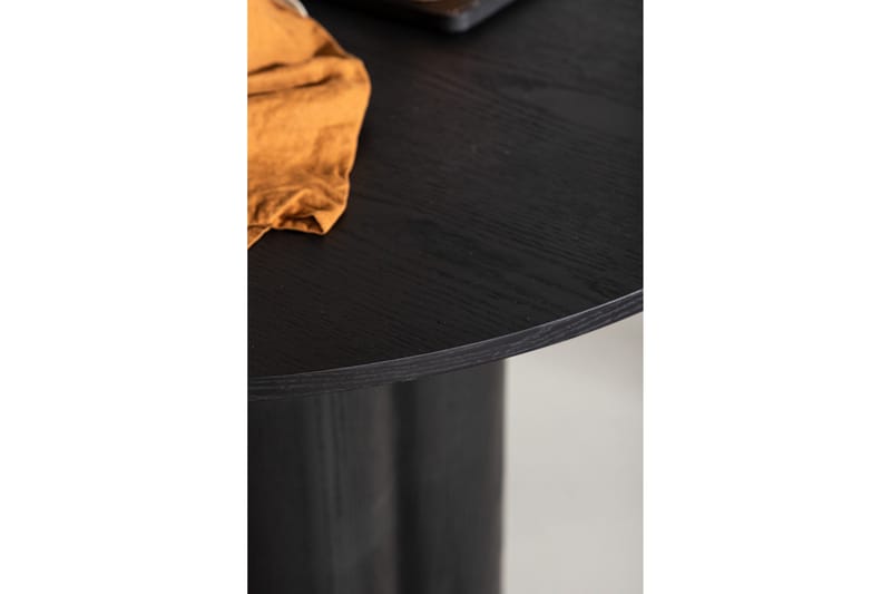 Ruokapöytä Oliwero 110 cm Pyöreä - Musta - Huonekalut - Pöytä & ruokailuryhmä - Sohvapöytä