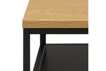 Sohvapöytä Saloni 55x55 cm - Luonnollinen - Huonekalut - Pöytä & ruokailuryhmä - Sohvapöytä - Sohvapöytä säilytystilalla