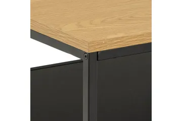 Sohvapöytä Saloni 55x55 cm - Luonnollinen - Huonekalut - Pöytä & ruokailuryhmä - Sohvapöytä - Sohvapöytä säilytystilalla