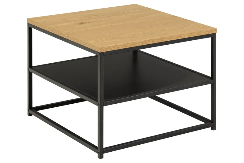 Sohvapöytä Saloni 55x55 cm, Luonnollinen