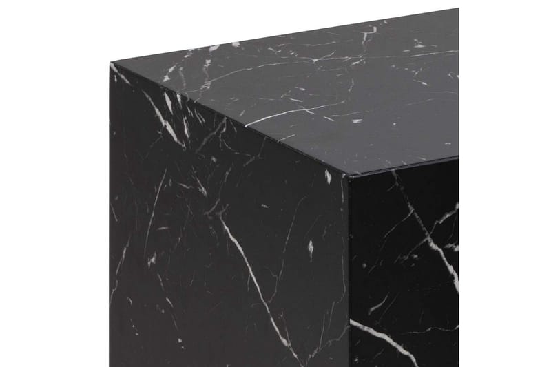 Sohvapöytä Samon 58x58 cm - Musta - Huonekalut - Pöytä & ruokailuryhmä - Apupöytä & sivupöytä - Sarjapöytä