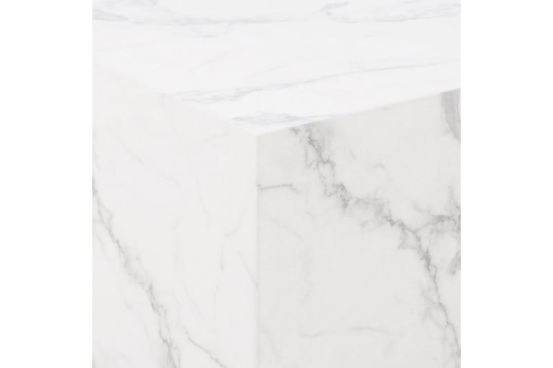 Sohvapöytä Samon 58x58 cm - Valkoinen - Huonekalut - Pöytä & ruokailuryhmä - Apupöytä & sivupöytä - Sarjapöytä