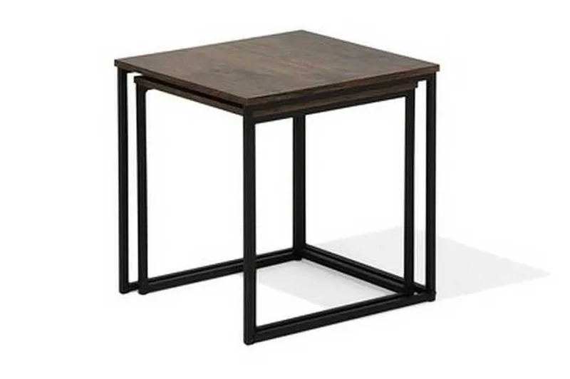 Sarjapöytä 2:n setti Denny - Puu/Luonnonväri - Huonekalut - Pöytä & ruokailuryhmä - Sohvapöytä