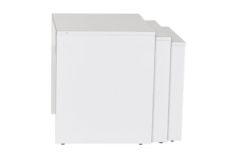 Sarjapöytä 55 cm - Valkoinen - Huonekalut - Pöytä & ruokailuryhmä - Sohvapöytä