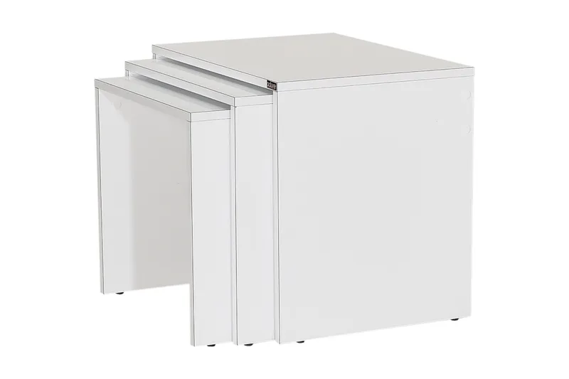 Sarjapöytä 55 cm - Valkoinen - Huonekalut - Pöytä & ruokailuryhmä - Sohvapöytä