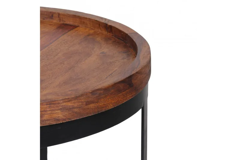 Sarjapöytä Fosher 2-pak - Puu/Luonnonväri - Huonekalut - Pöytä & ruokailuryhmä - Sohvapöytä