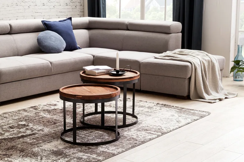 Sarjapöytä Fosher 2-pak, Puu/Luonnonväri