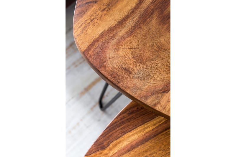 Sarjapöytä Graceanna 2-pak 60 cm - Puu/Luonnonväri - Huonekalut - Pöytä & ruokailuryhmä - Sohvapöytä