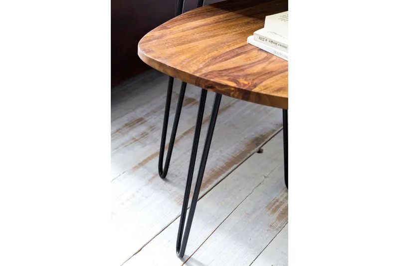 Sarjapöytä Graceanna 2-pak 60 cm - Puu/Luonnonväri - Huonekalut - Pöytä & ruokailuryhmä - Sohvapöytä