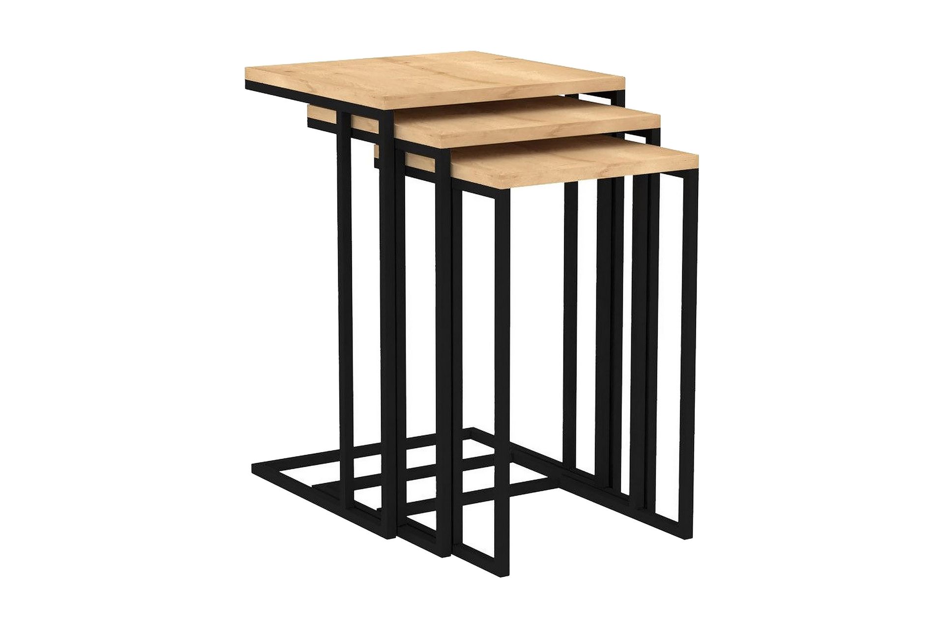 Sarjapöytä Jamal 40x61,8x40 cm - Sininen - Huonekalut - Pöytä & ruokailuryhmä - Sohvapöytä