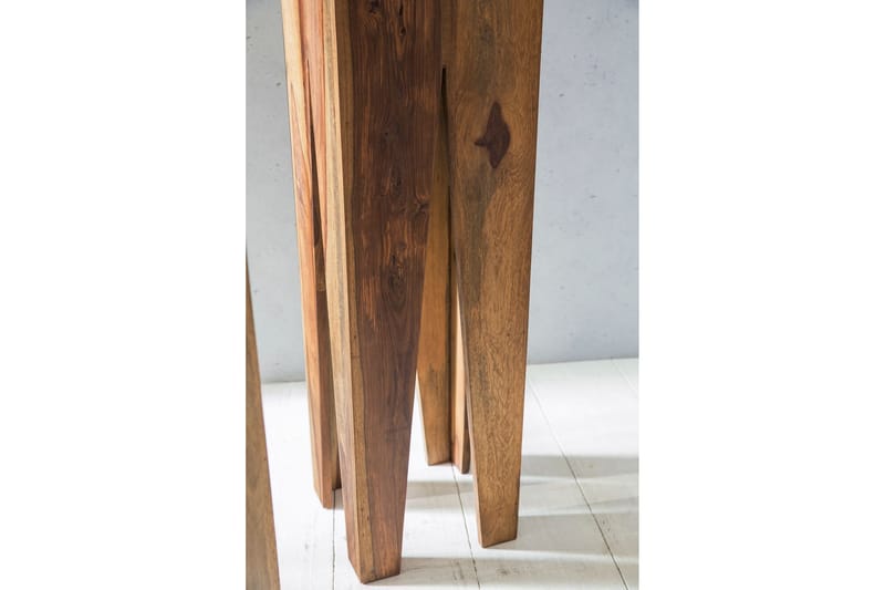 Sarjapöytä Leim 3-pak - Puu/Luonnonväri - Huonekalut - Pöytä & ruokailuryhmä - Sohvapöytä