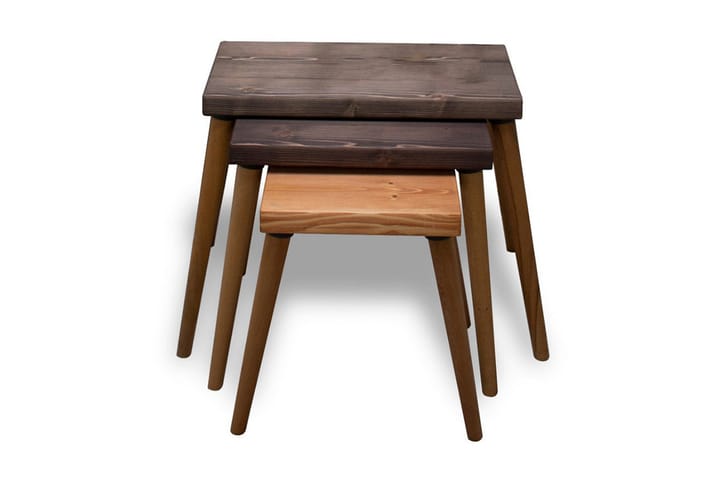 Sivupöytä Oliviat 62x52x62 cm - Ruskea - Sarjapöytä - Sohvapöytä